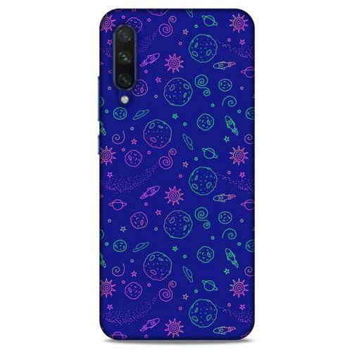 Spacex (36) Tema Glitter Kılıf Xiaomi Mi A3 Kılıf