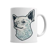 Bad Chihuahua Kupa Bardak Porselen