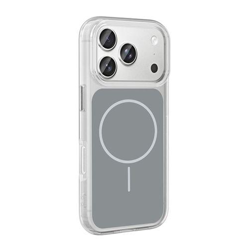 Apple iPhone 17 Pro Kılıf Metal Buton Tasarımlı Zore İkonik Sert Silikon Kapak