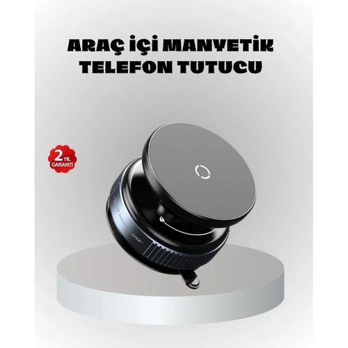 Mıknatıslı Araç Telefon Tutucu Vakum Teknolojili 360° Ayarlanabilir
