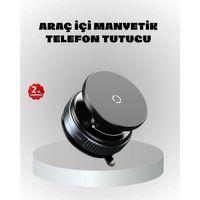 Mıknatıslı Araç Telefon Tutucu Vakum Teknolojili 360° Ayarlanabilir