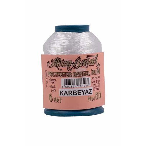 Altınbaşak Oya ve Dantel İpi 20 gr - Royaleks - No: K.BEYAZ