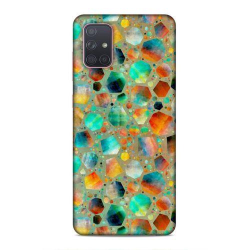 Samsung Galaxy A71 Uyumlu Kılıf Utopia (26) Tpu Silikon Kılıf Su Yeşili