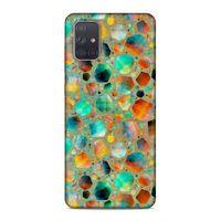 Samsung Galaxy A71 Uyumlu Kılıf Utopia (26) Tpu Silikon Kılıf Su Yeşili
