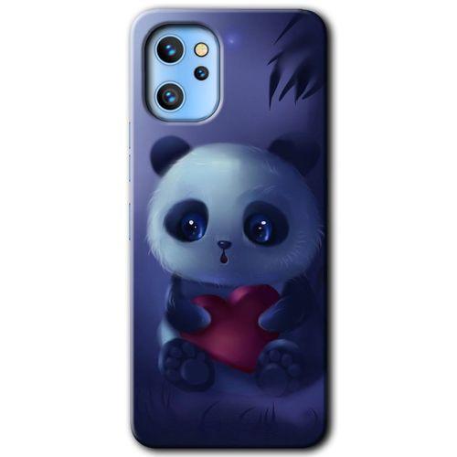 Reeder S19 Max Pro Kılıf HD Desen Baskılı Arka Kapak - Bebek Panda