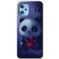 Reeder S19 Max Pro Kılıf HD Desen Baskılı Arka Kapak - Bebek Panda