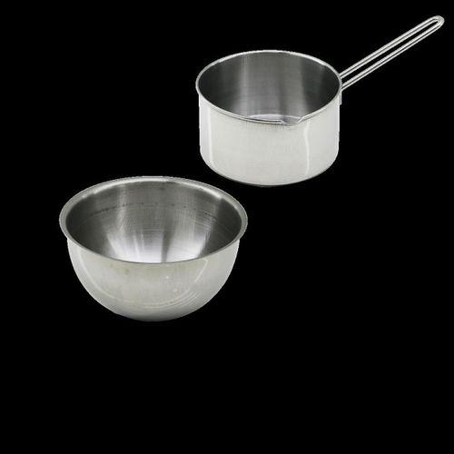 Paslanmaz Çelik 2'li Sosluk ve Sütlük Seti (14cm & 17cm)
