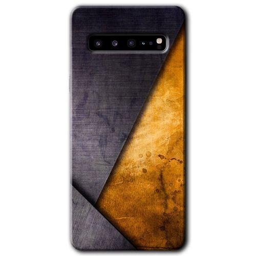 Potkal Hediye Fabrikası Samsung Galaxy S10 Plus Kılıf HD Desen Baskılı Arka Kapak - Abstract 3