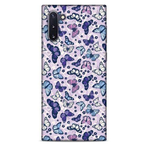 Samsung Galaxy Note 10 Kılıf Kelebek Etkisi (28) Arka Kapak Karışık Renkli