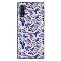 Samsung Galaxy Note 10 Kılıf Kelebek Etkisi (28) Arka Kapak Karışık Renkli