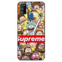 Samsung Galaxy M30s Uyumlu Kılıf Rick And Morty (44) Tough Armor Kılıf Beth C-500A