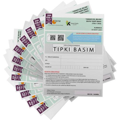 2026 YDS Almanca ÖSYM Tıpkı Basım Çıkmış Soru Deneme Paketi 12li Fasikül SETİ