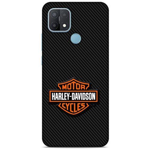 Oppo A15 Uyumlu Kılıf Motorsiklet (4) Koruma Kılıfı Harley Davidson