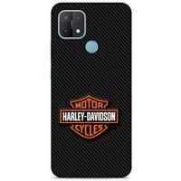 Oppo A15 Uyumlu Kılıf Motorsiklet (4) Koruma Kılıfı Harley Davidson