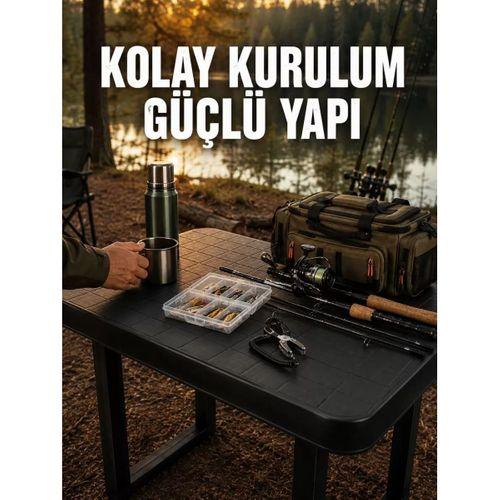 Pratik Katlanabilir Masa Kamp Piknik Bahçe Ve Karavan Kullanımına Uygun