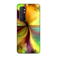 Xiaomi Mi Note 10 Lite Kılıf Pisisik Renkler Arka Kapak Silikon Koruma Full Koruyucu