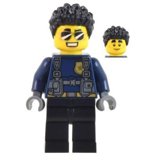 Lego Minifigür City Police Officer - Duke DeTain cty1042