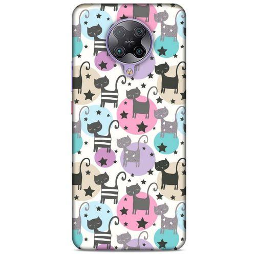 Lopard Xiaomi Poco F2 Pro Uyumlu Kılıf Kediler (9) Kılıf Puantiyeli Kedi
