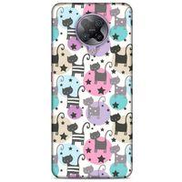 Lopard Xiaomi Poco F2 Pro Uyumlu Kılıf Kediler (9) Kılıf Puantiyeli Kedi
