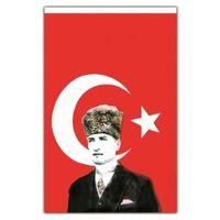 Vatan Atatürklü Bayrak 70X105cm Türk Bayrağı