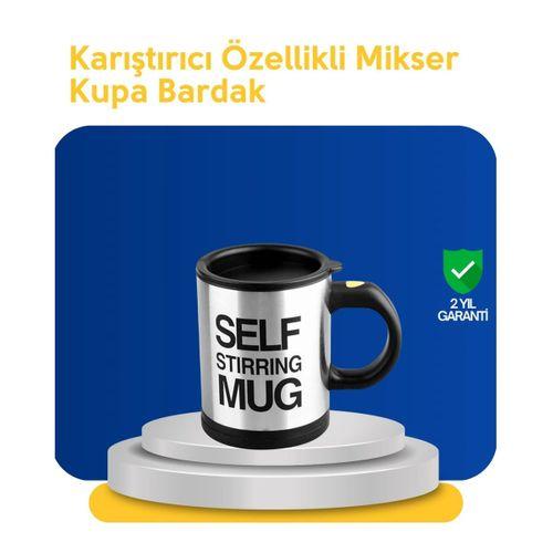 Pratik Ve Dayanıklı Termos Kupa | Tek Tuşla Otomatik Karıştırma