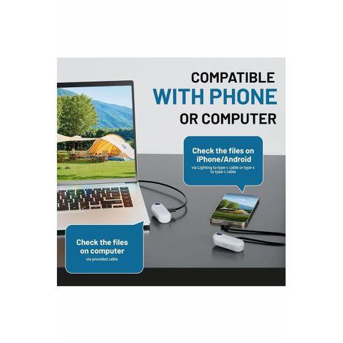 Mini Wıfı Aksiyon Kamerası 1080p Taşınabilir Vücut Kamerası Giyilebilir Video Kaydedici Ipx7 Su Geçirmez