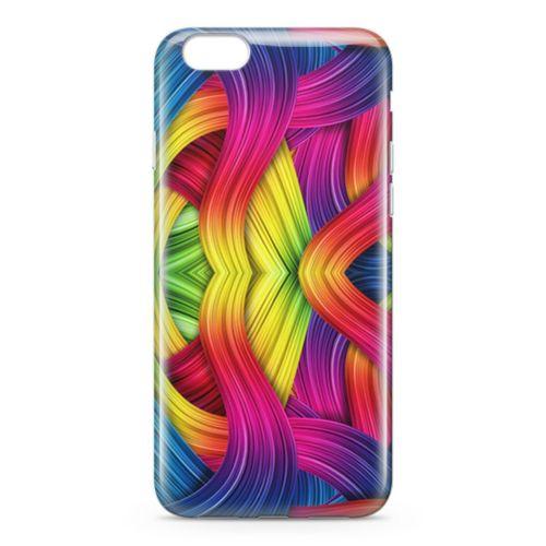 Apple iPhone 6 Plus - 6S Plus Kılıf Moda Renkler Arka Kapak Koruma Desenli Full Koruyucu