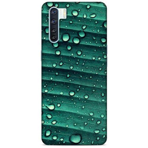 Lopard Oppo A91 Uyumlu Kılıf Bahar (34) Slim Armor Kılıf Nemli Yeşil