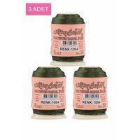 3 Adet Altınbaşak Oya ve Dantel İpi 20 gr - Royaleks - No: 1004