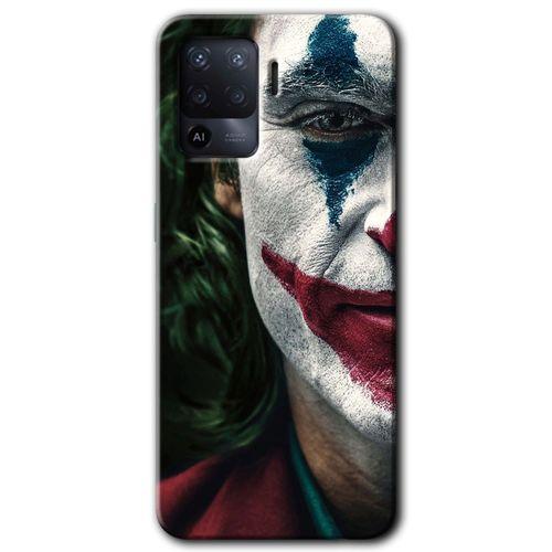 Potkal Hediye Fabrikası Oppo Reno 5 Lite Kılıf HD Baskılı Desen + Hayalet Cam Yandan Görünmez