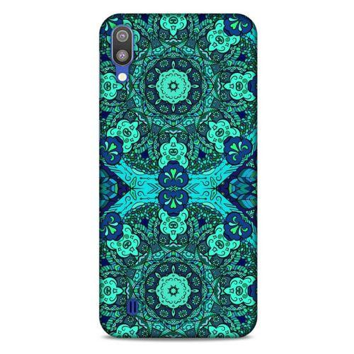 Samsung Galaxy M10 Uyumlu Kılıf Mavi Delisi (33) Hybrid Kılıf Cami