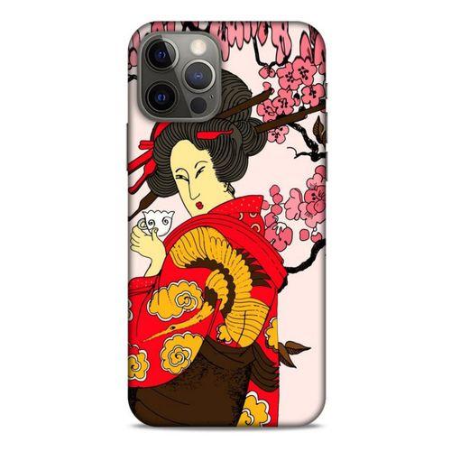 Apple iPhone 12 Pro Kılıf Japonya (10) Full Koruma Kılıfı Japon Geyşa