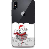 Zoologix (36) Apple iPhone XS Şeffaf Kılıf Silikon Desenli