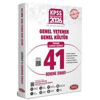 2026 KPSS Genel Kültür Genel Yetenek 41 Deneme Sınavı Data Yayınları