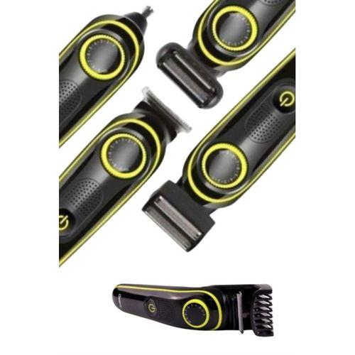 Saç Sakal Şekillendirici Tıraş Makinesi 5 Başlıklı Paslanmaz Çelik Bıçaklı Unısex