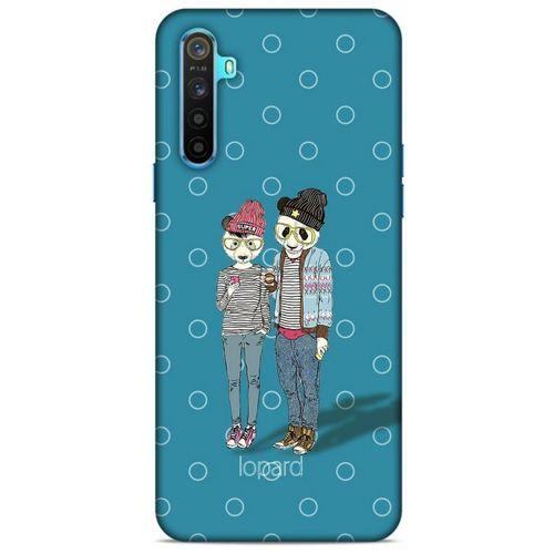 Oppo Realme 6i Kılıf FunnyMaX (16) Kalın Kılıf Mavi