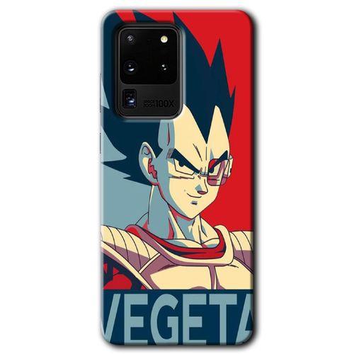 Samsung Galaxy S20 Ultra Kılıf HD Desen Baskılı Arka Kapak - Vegeta