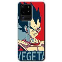 Samsung Galaxy S20 Ultra Kılıf HD Desen Baskılı Arka Kapak - Vegeta