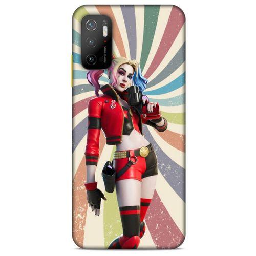 Xiaomi Poco M3 Pro Uyumlu Kılıf Harley Quinn (1) Kılıfı Karışık Renkler