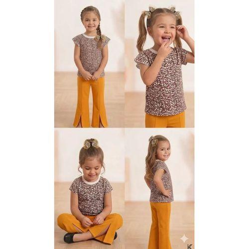 6-7-8 Yaş Toka Detaylı Full Likra Çocuk Takımı