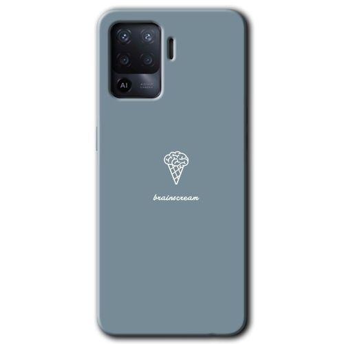 Oppo Reno 5 Lite HD Baskılı Kılıf + 9D Tam Ekran Koruyucu - Beyin Gıdası