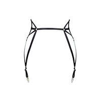Çok Seksi Lastik Jartiyer Harness - Brf153