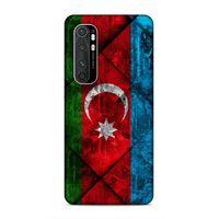 Xiaomi Mi Note 10 Lite Uyumlu Kılıf Azarbaijan (41) Tank Kılıf Kırmızı