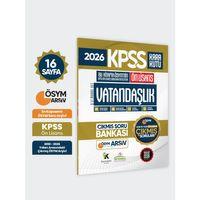 2026 FULLÖnLisans KPSS Vatandaşlık Kara Kutu ÖSYM Çıkmış Soru Bankası Son 15 Yıl (Sadece Ön Lisans)