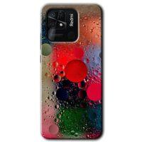 Xiaomi Redmi 10C HD Baskılı Kılıf + 9D Tam Ekran Koruyucu - Wet Bubbles