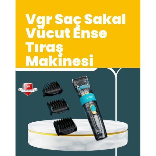 Vgr V-695 Saç Ve Sakal Kesme Makinesi Led Ekranlı 5 Uzunluk Ayarı