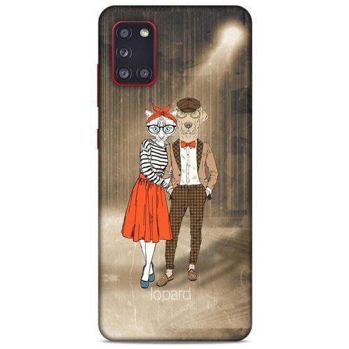 Samsung Galaxy A31 Kılıf FunnyMaX (31) TPU Kılıf Kahverengi