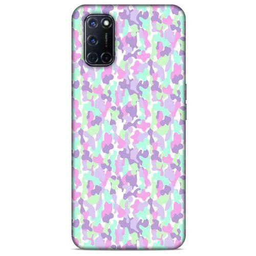 Kamuflaj 09 Oppo A52 Kılıf Silikon Kapak