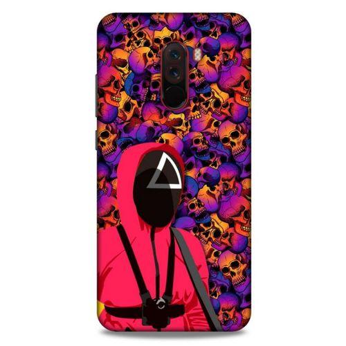 Xiaomi Pocophone F1 Uyumlu Kılıf Squid Game (39) Liquid Crystal Kılıf Soo-Yun