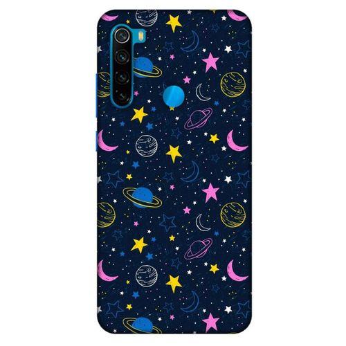 Spacex (5) Tema Koruma Kabı Xiaomi Redmi Note 8 Kılıf